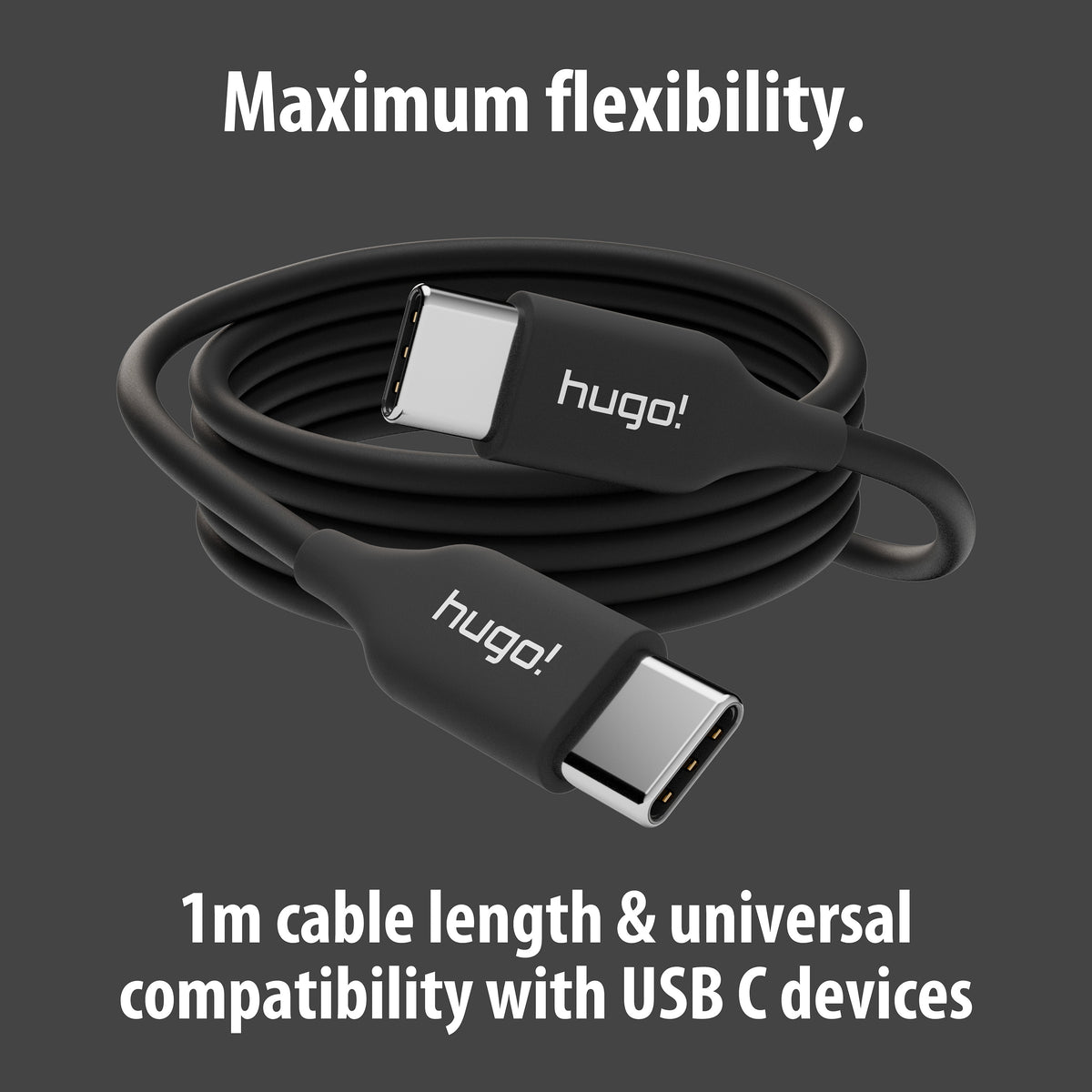 hugo! Cable USB C