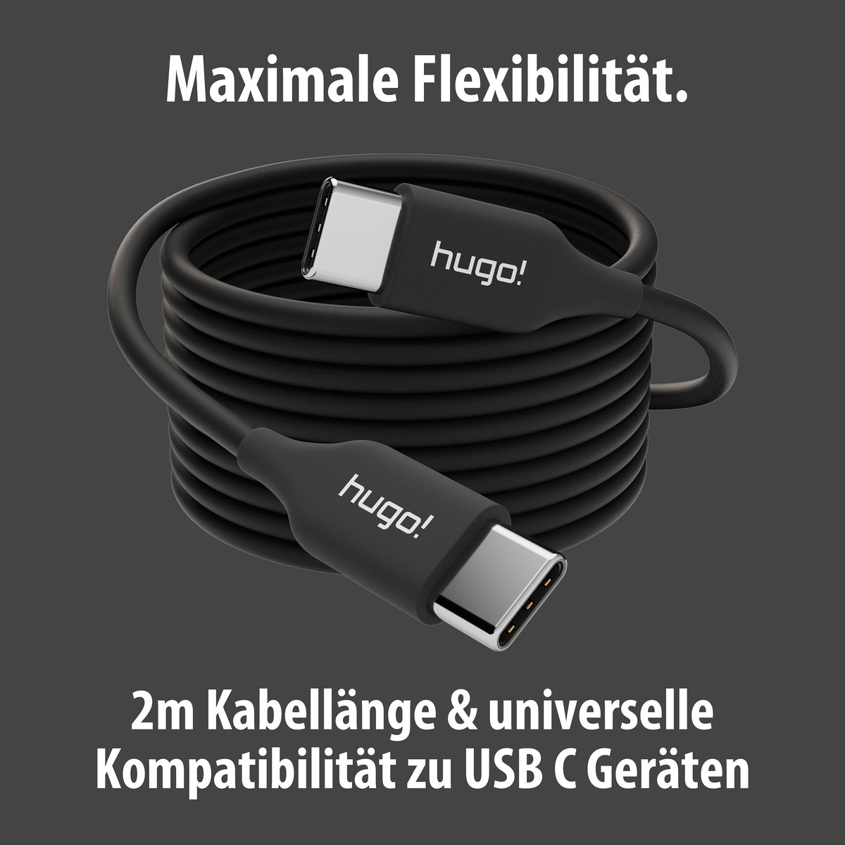 hugo! Cable USB C