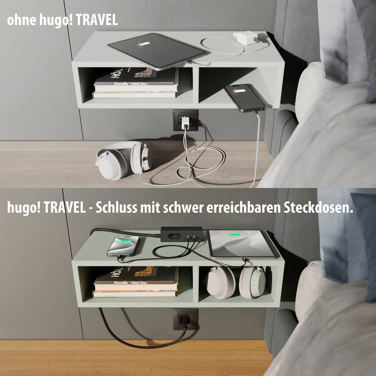 Bundle hugo! TRAVEL + Cable USB C