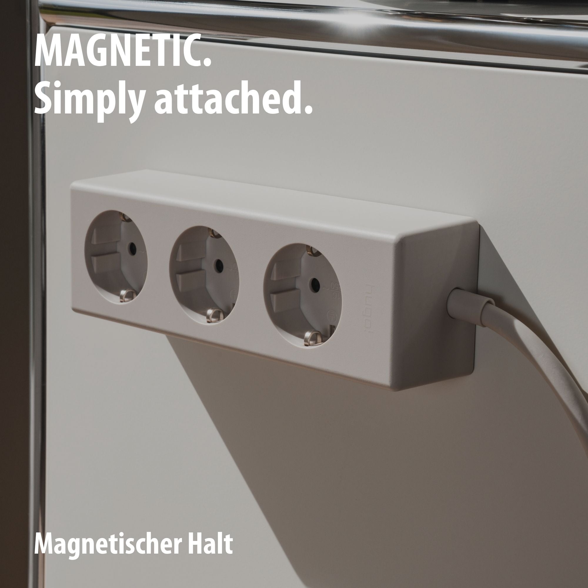 hugo! MAGNETIC Steckdosenleiste