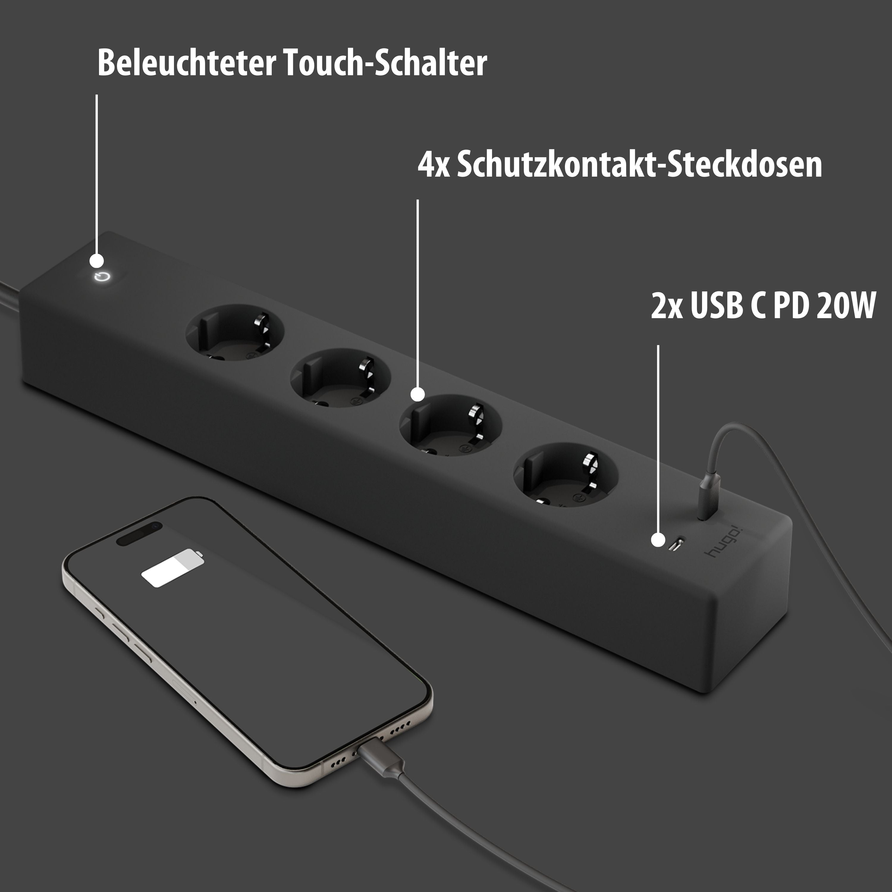 Bundle hugo! SOCKET + Cable USB C