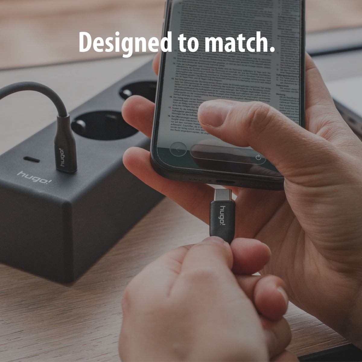 Bundle hugo! SOCKET + Cable USB C