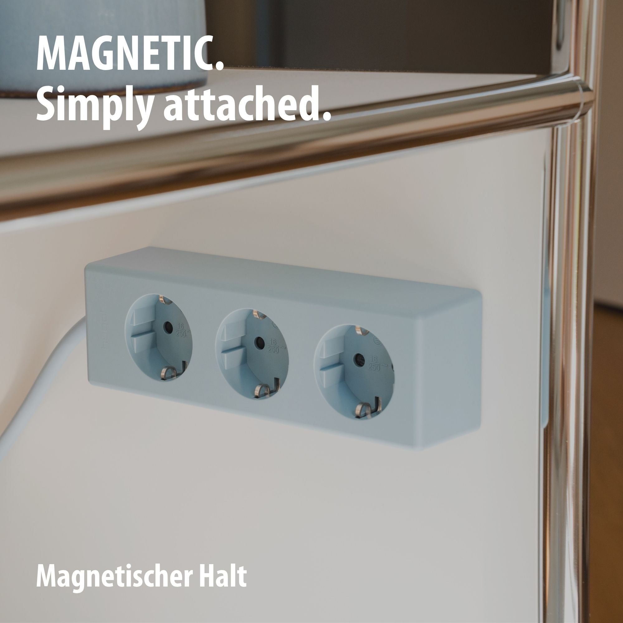 hugo! MAGNETIC Steckdosenleiste